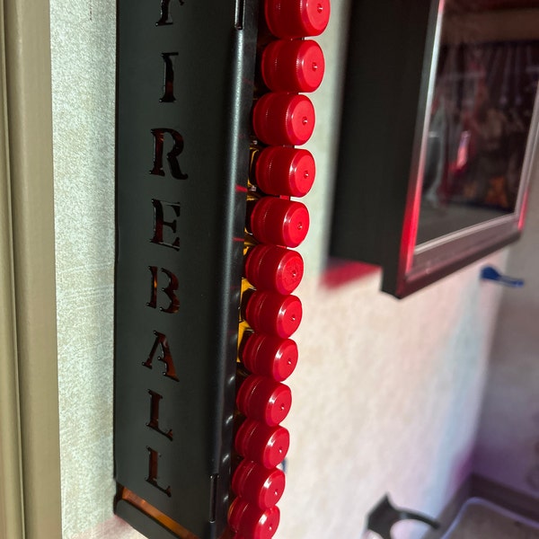 Fireball Whiskey Mini Bottle Shot Holder - Etsy