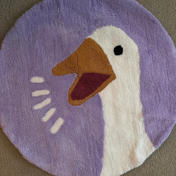 Silly Goose Rug - Etsy