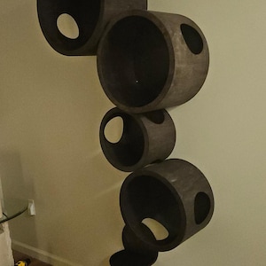 SET HOUSES for CATS, Modern Cat Furniture, Gift for Cat Lover, Cat Gift, Cat House, Cat Shelf, Cat wall Tree, Modern Wall