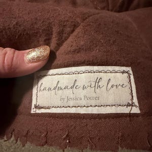 Etsy-koper heeft een foto van de aankoop toegevoegd