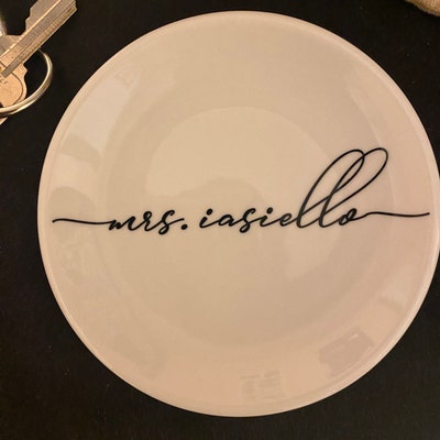 Engagement Ring Holder Dish Wedding Ring Dish Engagement Gift ...