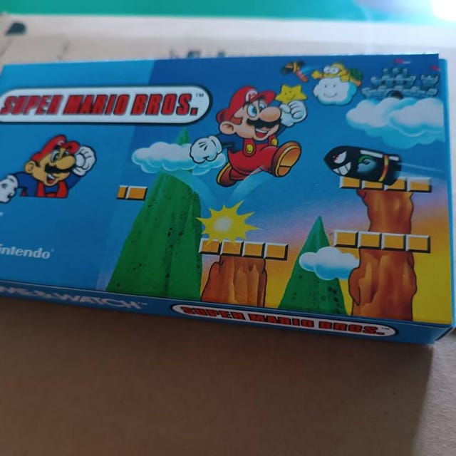 Super Mario Bros Game & Watch - Replacement Box - Etsy