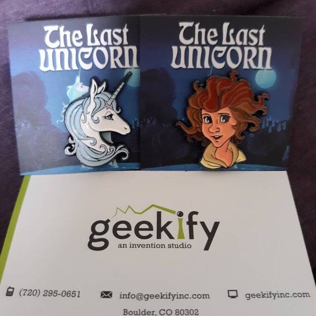 The Last Unicorn - Officially Licensed Enamel Pins - Etsy Canada