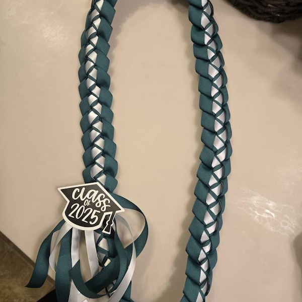 Customizable Graduation Ribbon Lei | Class of 2026 | Seniors ...