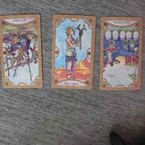 Legend of Zelda Tarot Card Deck - 79 Cards Major and Minor Arcana