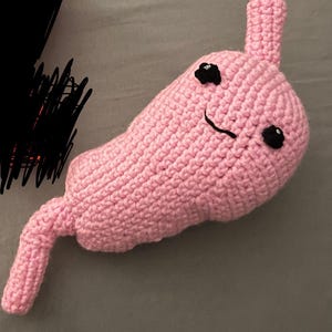 解剖学的胃のかぎ針編みパターン！パターンのみ即時ダウンロード