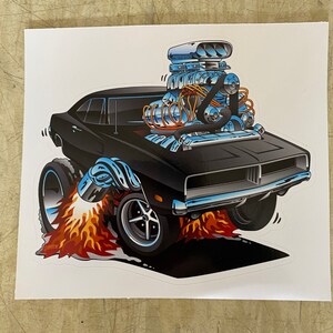 Racing Lawnmower Cartoon Isolated Vector Illustration Digital - Etsy