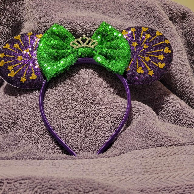 Minnie Mouse New Year Ear, Fireworks Mouse Ear, Mickey Ear  display picture 2