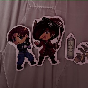 BIOHAZARD Leon Sticker Pack! バイオハザード ・ レオンーパック - Etsy