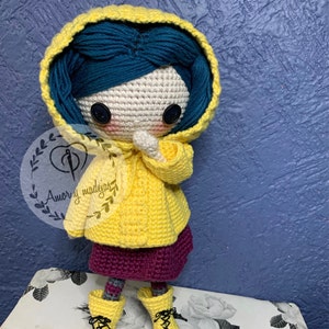muñeca coraline amigurumi