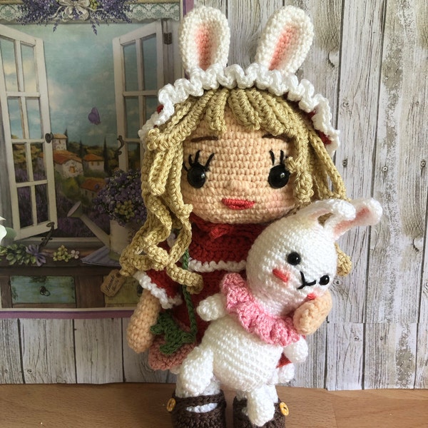 Crochet Doll Pattern, Suri Doll, Amigurumi Doll Pattern, PDF English ...