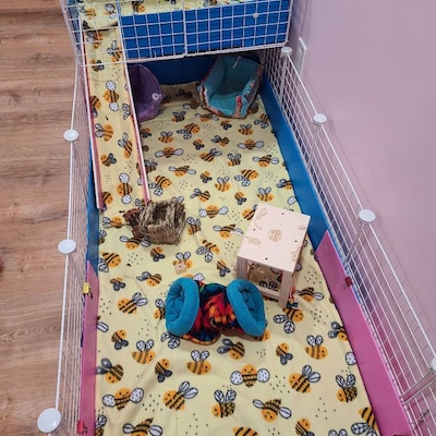 Picture of Custom Fleece C&C Cage Liner 1x2 2x2 2x3 2x4 2x5 Liner Fleece Cage ...