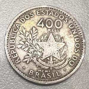 400ブラジルレイス硬貨 1901年-ブラジル-ブラジル - Etsy 日本