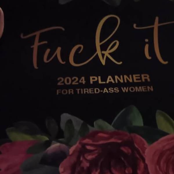 2025 Funny Swear Sarcastic Wall Calendar for Women, Friends, Coworkers