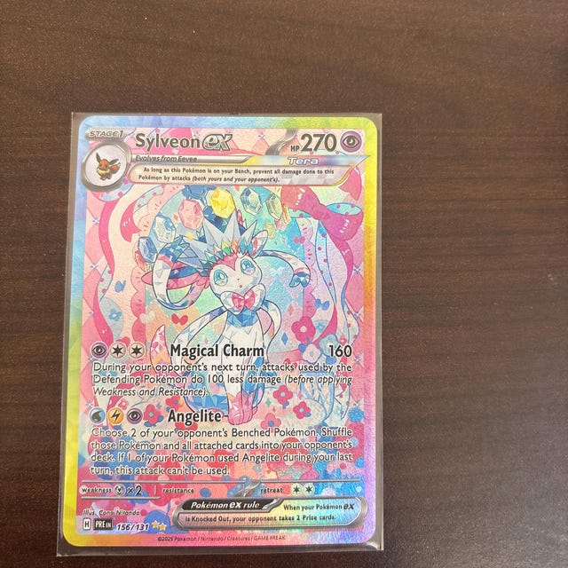 Pokemon Sylveon Ex Prismatic Evolutions PROXY Card - Etsy