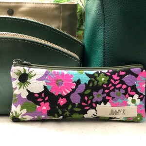 Retro Floral Bamboo Zippy main image 1