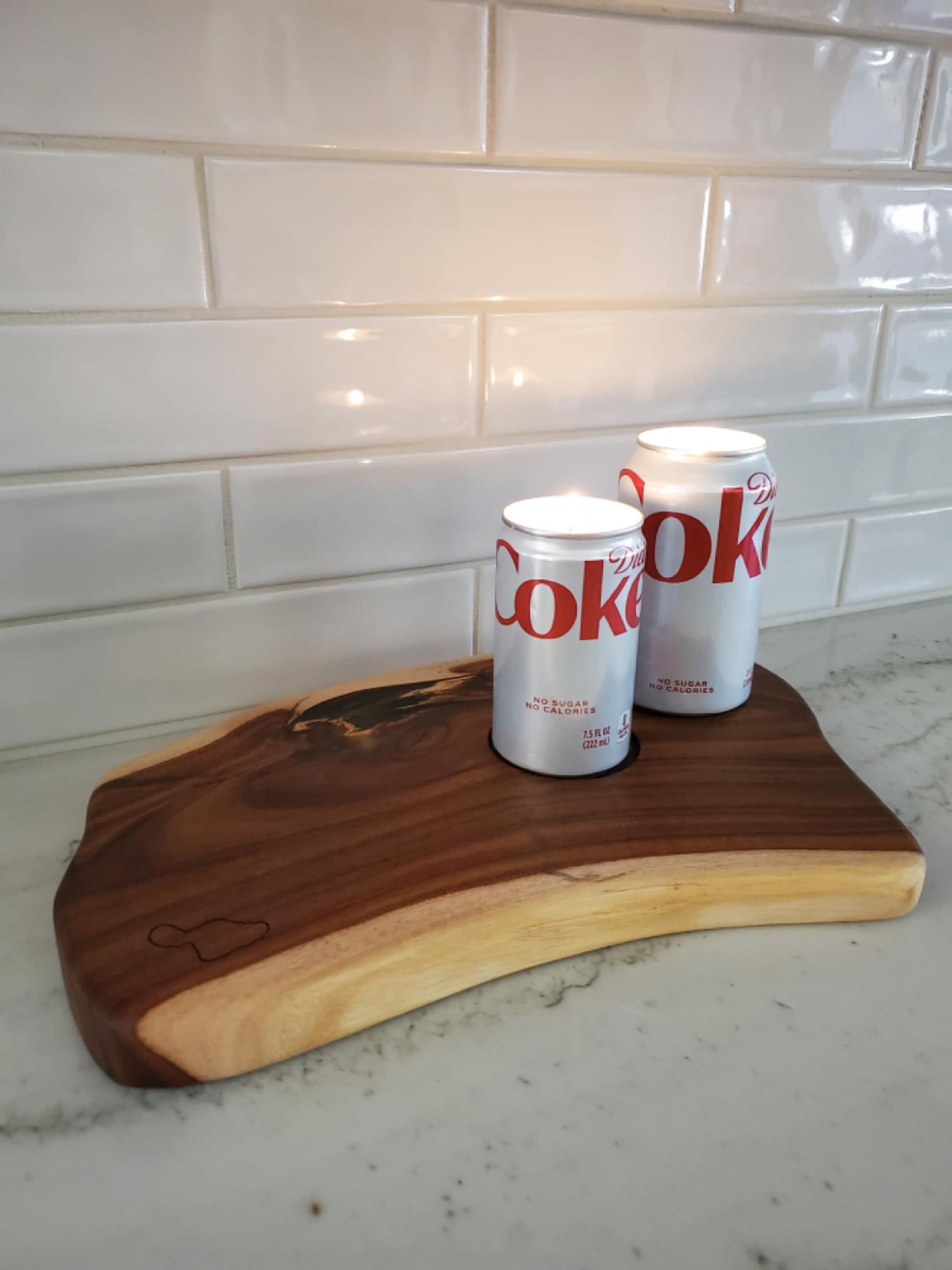 Diet Coke Soy Candle - Hand Poured Diet Coca Cola Soda Can Candle - Custom Scented Soda Pop Candle
