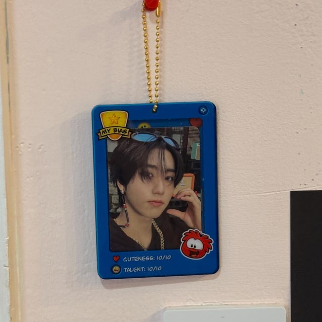 Kpop Bias Penguin Membership Game Card Cute & Funny Acrylic