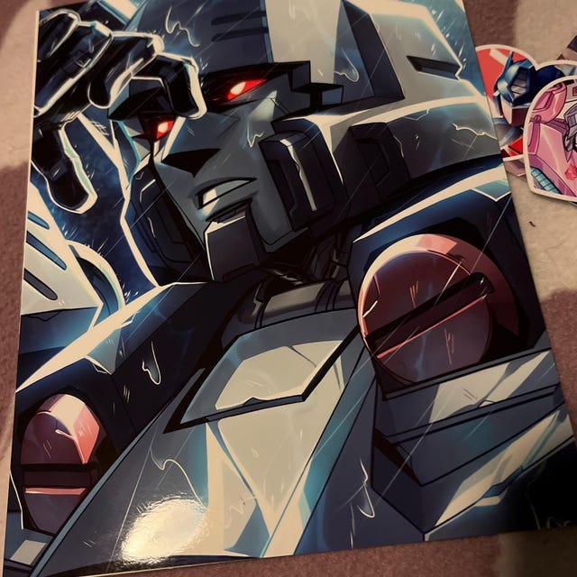 メガトロン | トランスフォーマー MTMTE プリント - Etsy 日本