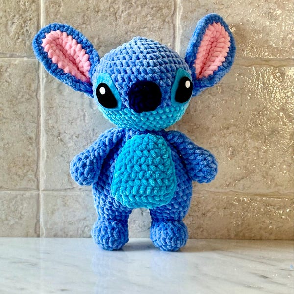 Crochet Blue Alien Pattern, Koala Crochet , Plush Toy, English and ...