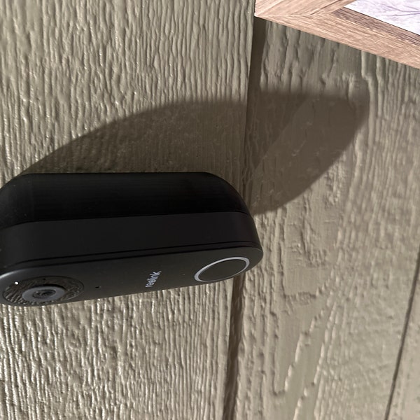 Mars Outpost Angle Mounting Bracket Wedge 45 Degrees For Wired Video Doorbell Pro/Pro2 Slim Strong 45° Corner Tilt Adapter Left/Right Mount Cable Hardwired WiFi Camera Chime Holder Kit Made In UK - Foto 6