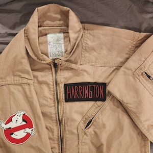 Ghostbusters Name Patch Custom Iron on Patch or Hook &amp; Loop Name Tag ...