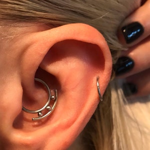 septum daith piercing earring