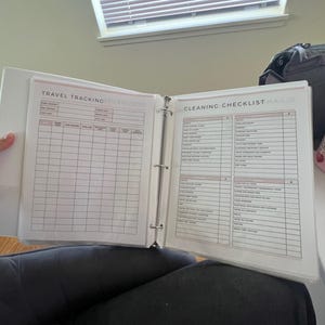 PCS binder printable, PCS checklist, Military move planner, military family moving binder, Air force Planner, Letter size 8.5x11 inch