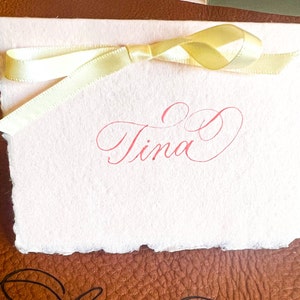 Cotton Watercolor Paper 300 GSM Handmade – 50 Sheets With Deckled Edges Handmade Deckled Edge Paper