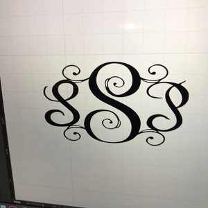 Classy Interlocking Monogram Font in True Type Format .TTF & - Etsy