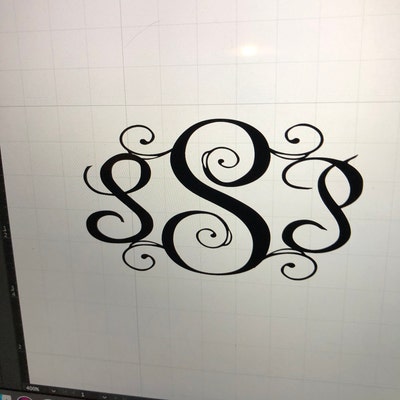 Classy Interlocking Monogram Font in True Type Format .TTF & .OTF ...