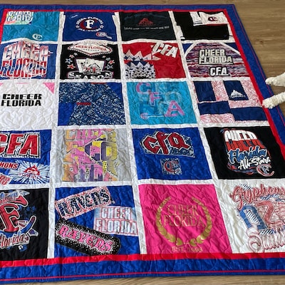 Tshirt Quilt Custom, T-shirt Blanket Many Sizes Available Free Shipping ...