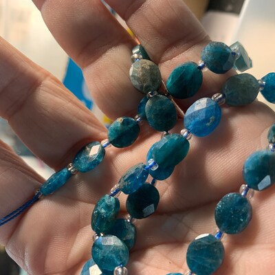Natural Untreated Blue Flash Labradorite Beaded Necklace – 102.50 Cts, 20” Strand, JaipurJewels