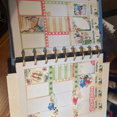 Printable JUNE Stickers Kit, Happy Planner JUNE Monthly Stickers Kit ...