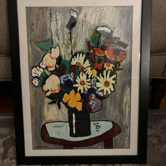 William H. Johnson Flowers Giclee Print, African American Art - Etsy