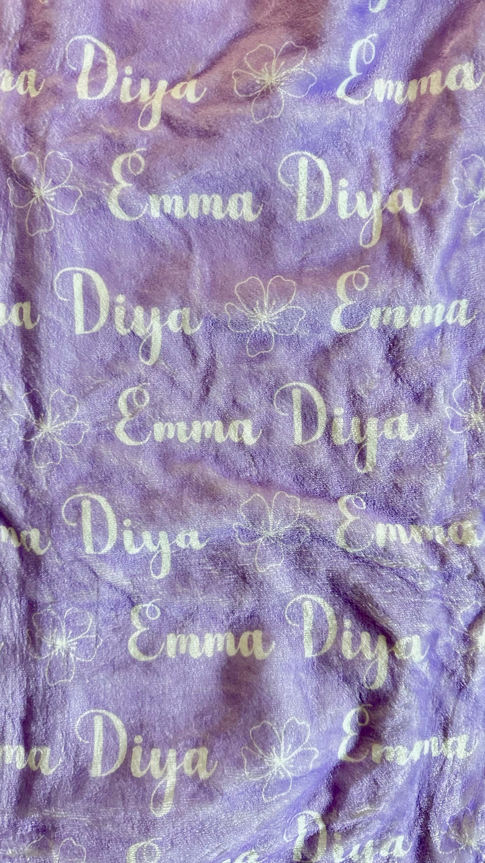 Plush Minky Blanket Set with Hat/Bow, Personalized Name Blanket with Hat, Personalized Jersey Hat, Customized Name Bow
