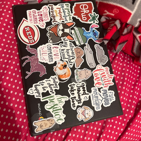 5 - 20 Inspirational Christian Bible Verse Waterproof Die-cut Stickers ...
