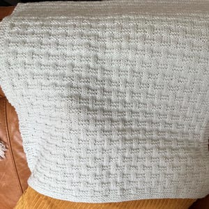 Knitting Pattern Arlo Baby Blanket in DK Chevron Design PDF ENGLISH - Etsy