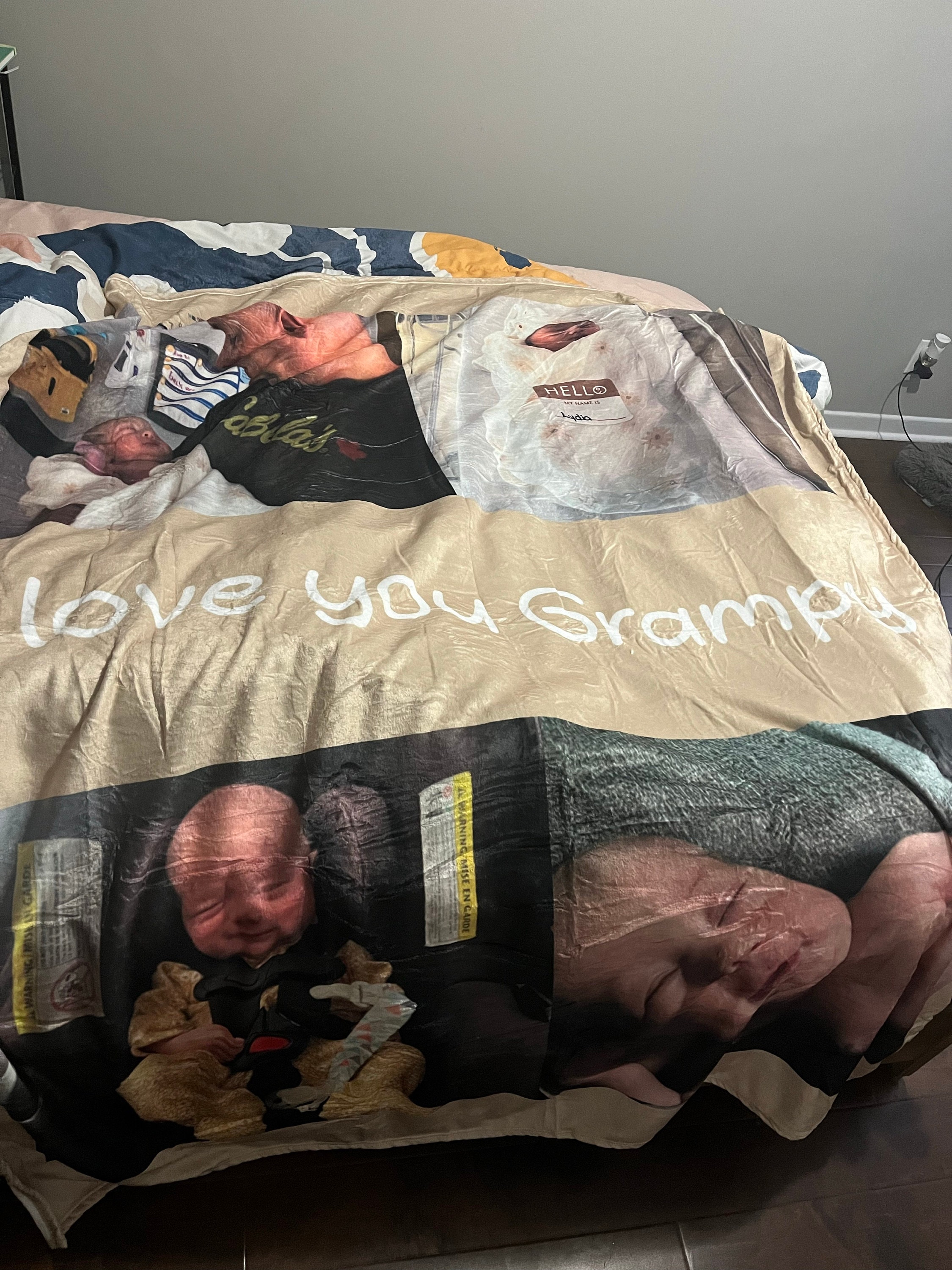 Custom Blanket With Picture,Photo Blanket Collage,Baby Blanket Family Blanket,Christmas Gifts for Family,Super Cozy Blanket,Anniversary gift