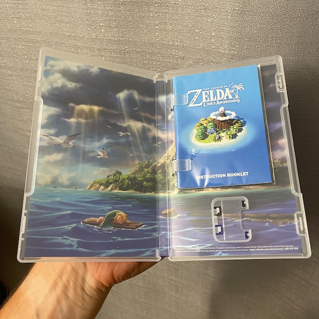 Zelda Link's Awakening Switch Manual 