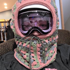 Ski Helmet Balaclava Crochet Pattern - Etsy