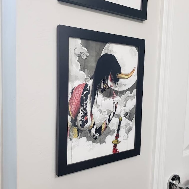 Yokai VIII: Oni - Fine Art Print - 9x12 - Etsy