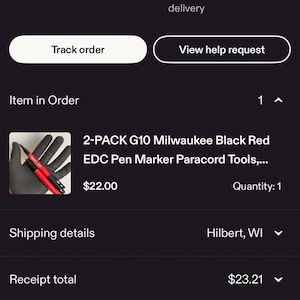 Mason added a photo of their purchase