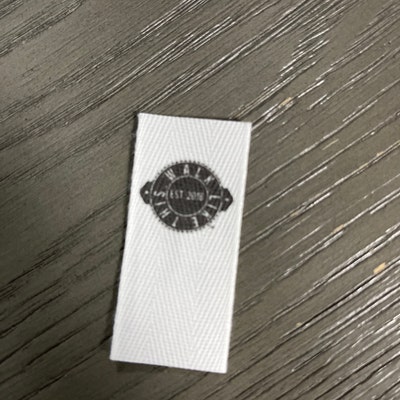 CUSTOM 1 Inch CUT Twill Ribbon Flat or Folded, Printed Sew-in Fabric ...