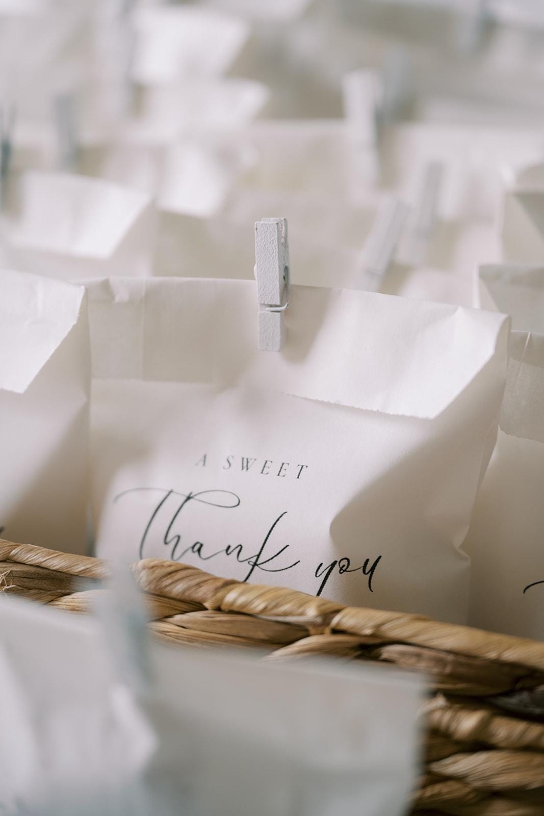 25 Eine süße Dankeschön-Geschenktüte || Hochzeitsgeschenktüte, Donuttüten, Keksgeschenktüte, Love is Sweet Bag, Brautparty-Geschenktüte