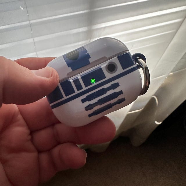 R2D2 AirPodsケースカバー | ドロイドプリントハードシェルイヤホン