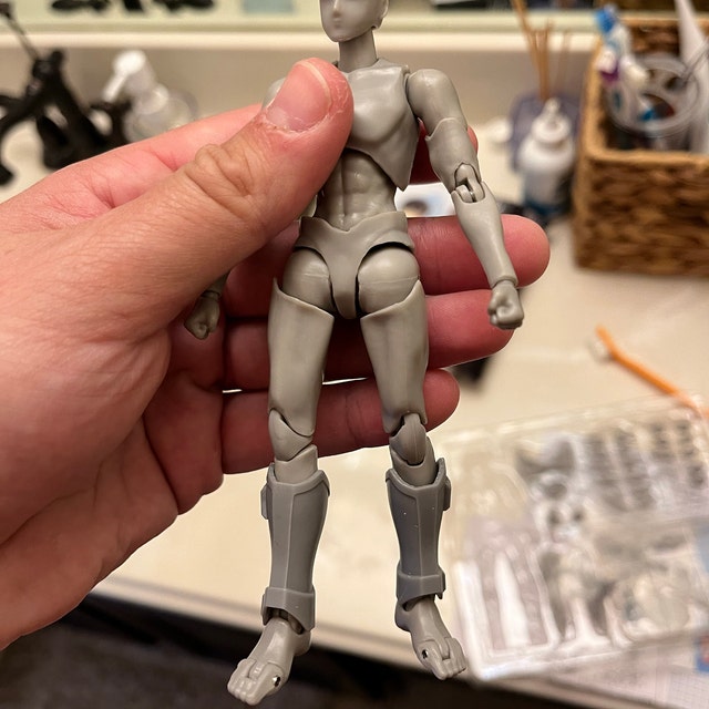 【要注意ヘッド取れてます］アクションマン／トーキングコマンダー インペリアル スーパーコマンドー キット (1:12 スケール) ブラック