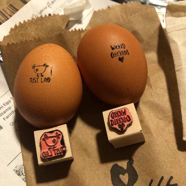 Egg Stamps Black Food Grade Ink - 4.5 oz