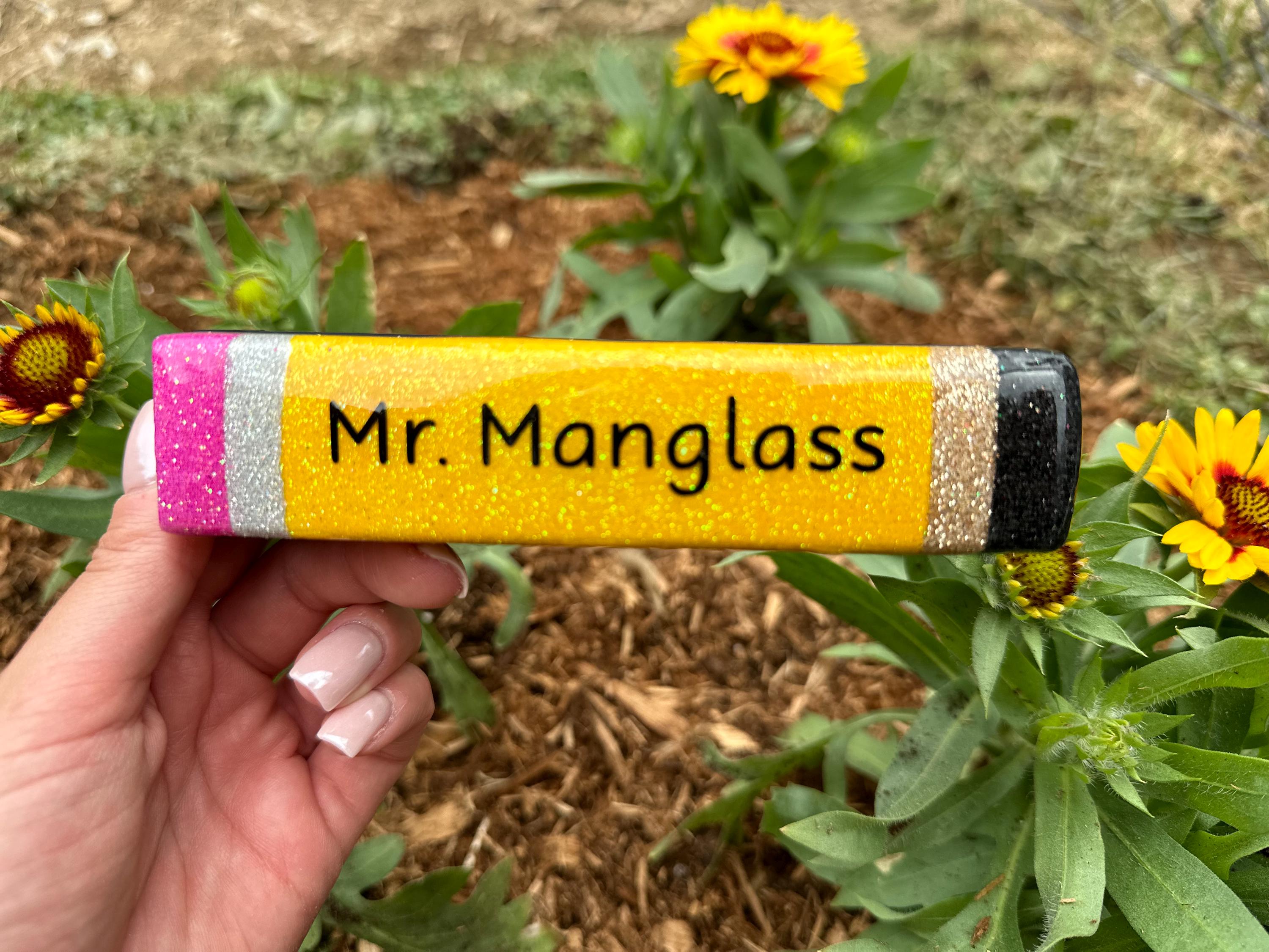 Personalized Stapler|Teacher Stapler|Pencil Stapler|Glitter Stapler|Cute Teacher Gift| Epoxy Resin Stapler|Crayon Stapler|Notebook Stapler