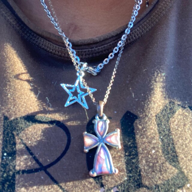 ネックレス・ペンダント Numbering Double Sided Star Necklace #3815 4BTR858 Numbering Double Sided Star Necklace #3815 4BTR858